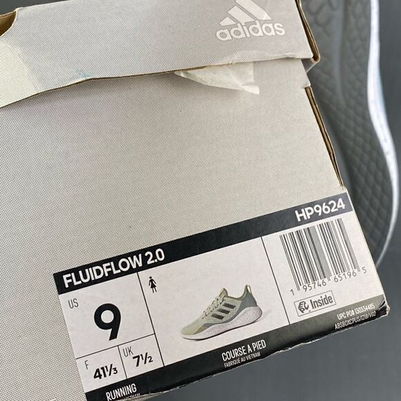 ADIDAS FLUIDFLOW 2.0 SHOE - WOMENS RUNNING sneaker shoes size 9 New - Picture 8 of 9